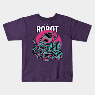 Funky Robot Kids T-Shirt